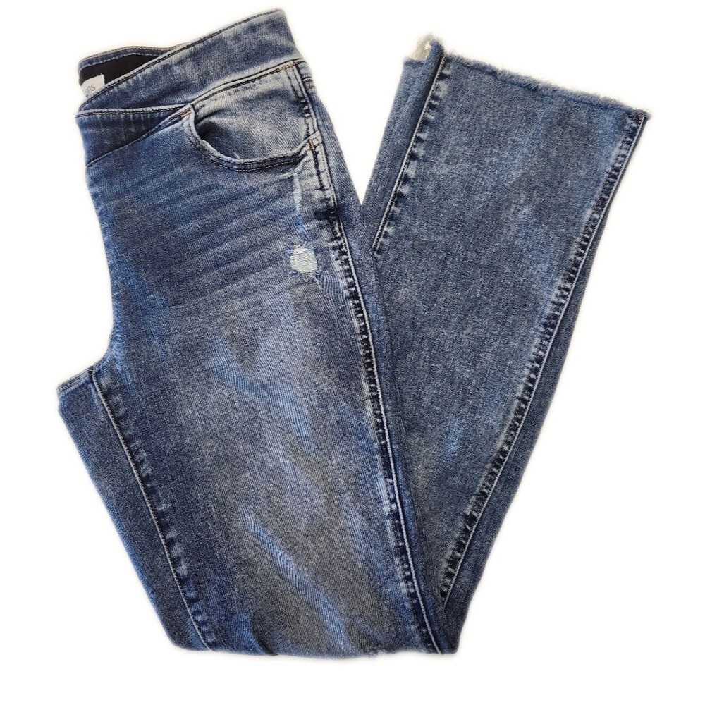 M Jeans By Maurices Medium Blue, Pull-on Waist, High Rise, Slim Bootcut, Medium